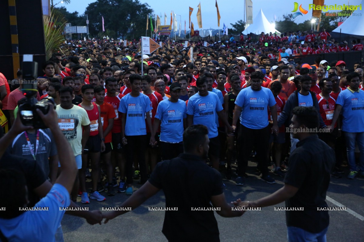 Airtel Hyderabad Marathon 9th Edition 10K, Half Marathon & Full Marathon