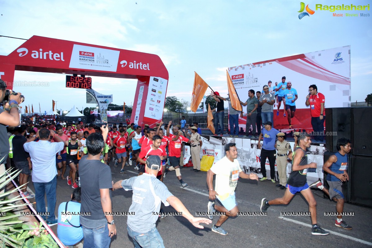 Airtel Hyderabad Marathon 9th Edition 10K, Half Marathon & Full Marathon