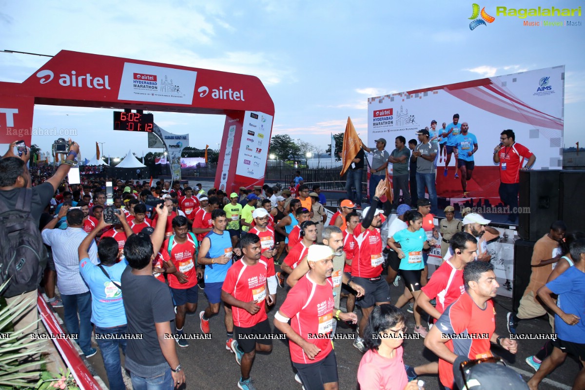 Airtel Hyderabad Marathon 9th Edition 10K, Half Marathon & Full Marathon