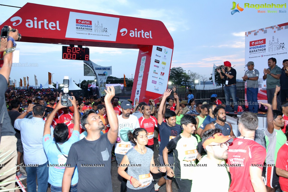 Airtel Hyderabad Marathon 9th Edition 10K, Half Marathon & Full Marathon