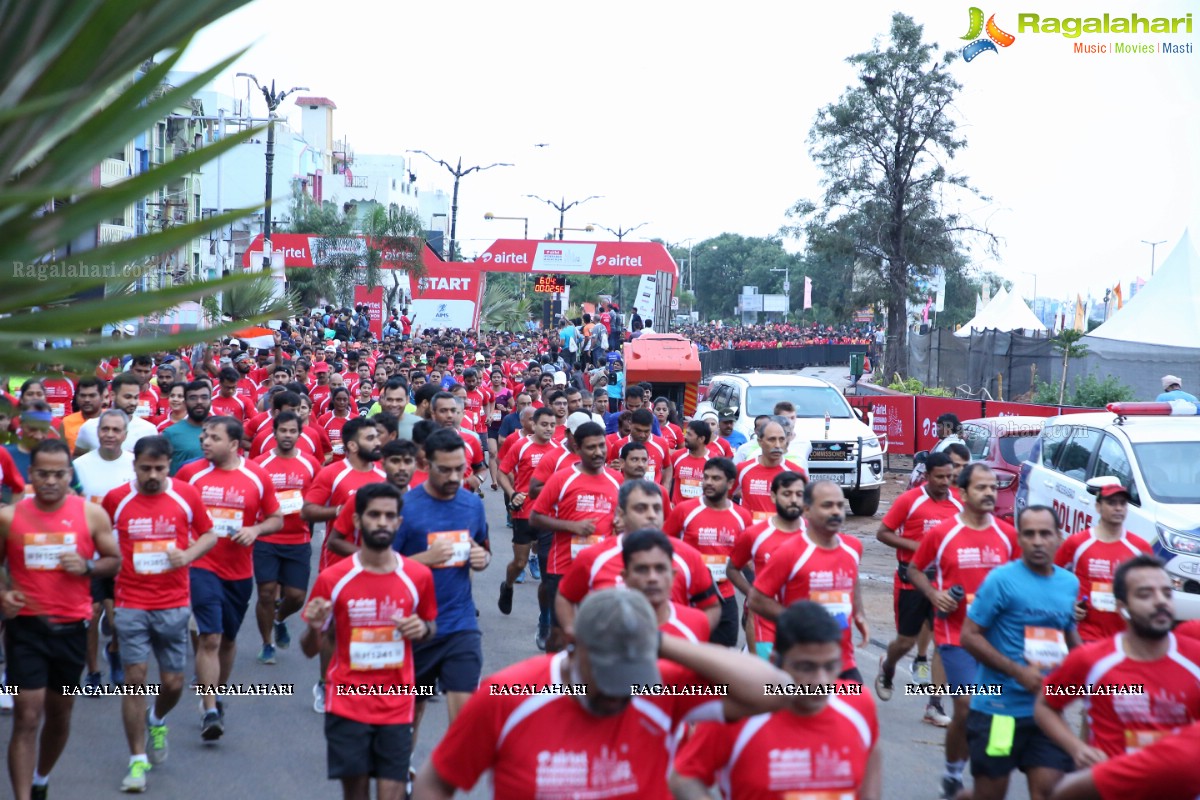 Airtel Hyderabad Marathon 9th Edition 10K, Half Marathon & Full Marathon