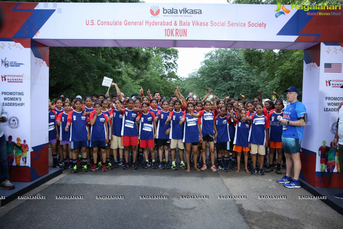 Bala Vikasa 10K Run Promoting Women's Leadership at University of Hyderabad