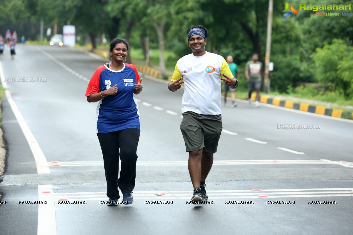 Bala Vikasa 10K Run Promoting Women's Leadership at University of Hyderabad