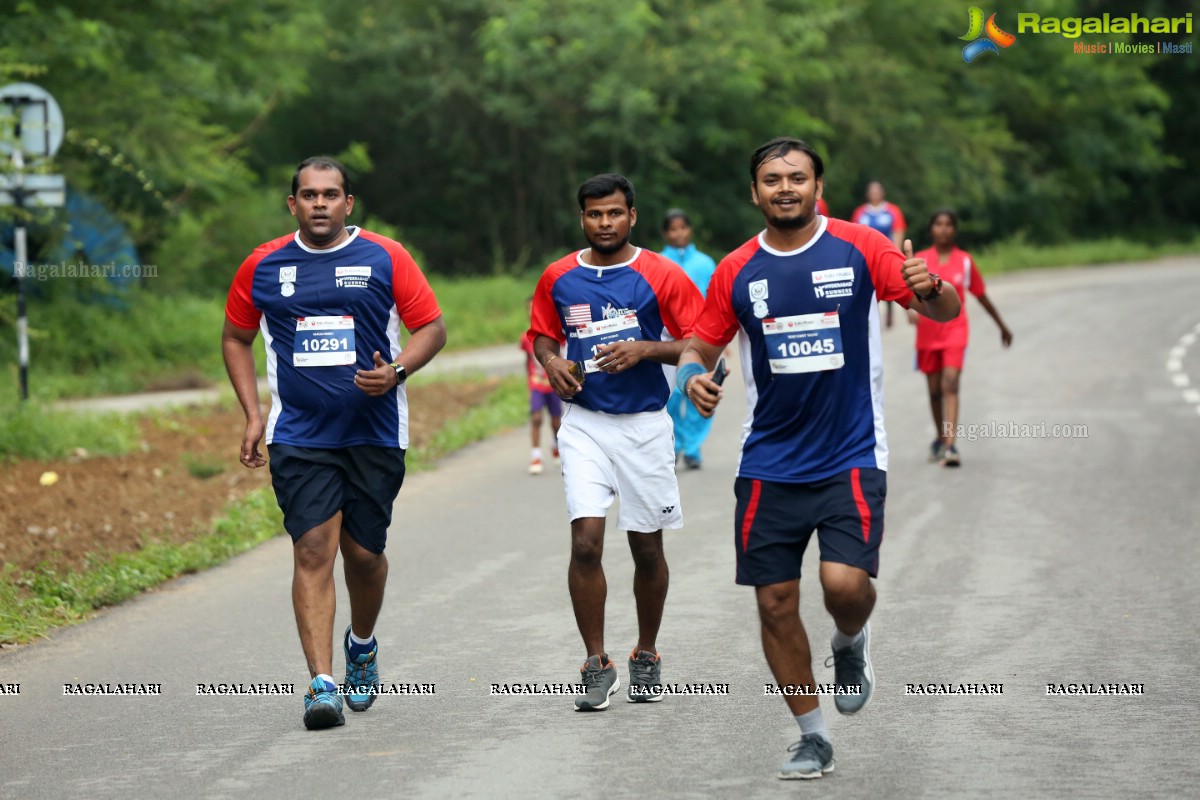 Bala Vikasa 10K Run Promoting Women's Leadership at University of Hyderabad