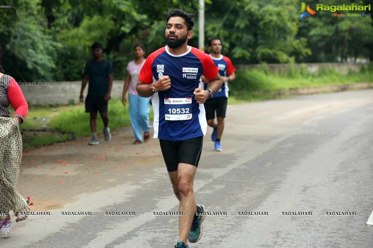 Bala Vikasa 10K Run Promoting Women's Leadership at University of Hyderabad