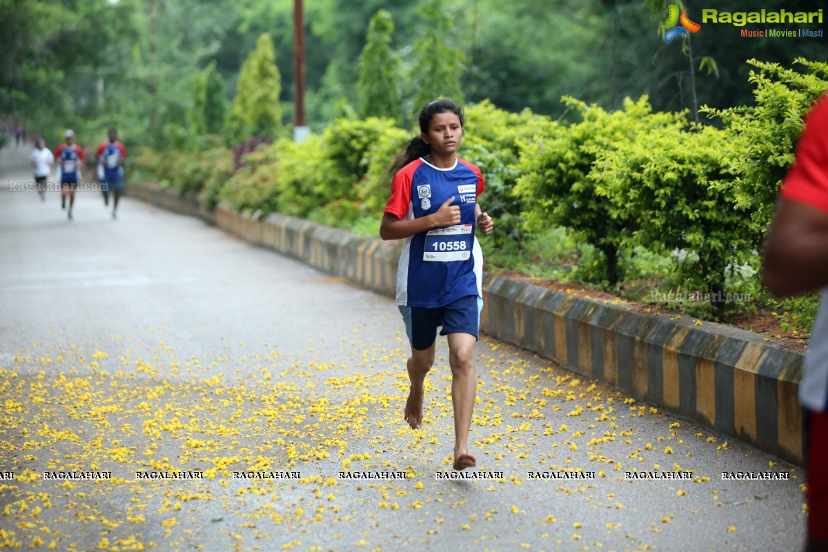 Bala Vikasa 10K Run Promoting Women's Leadership at University of Hyderabad