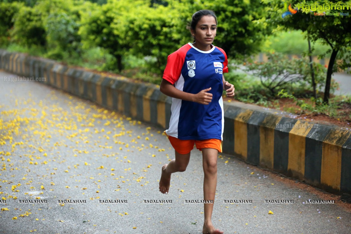 Bala Vikasa 10K Run Promoting Women's Leadership at University of Hyderabad