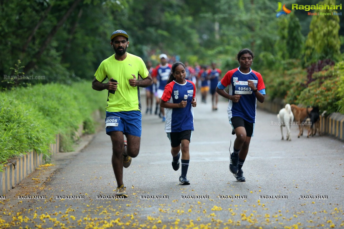 Bala Vikasa 10K Run Promoting Women's Leadership at University of Hyderabad