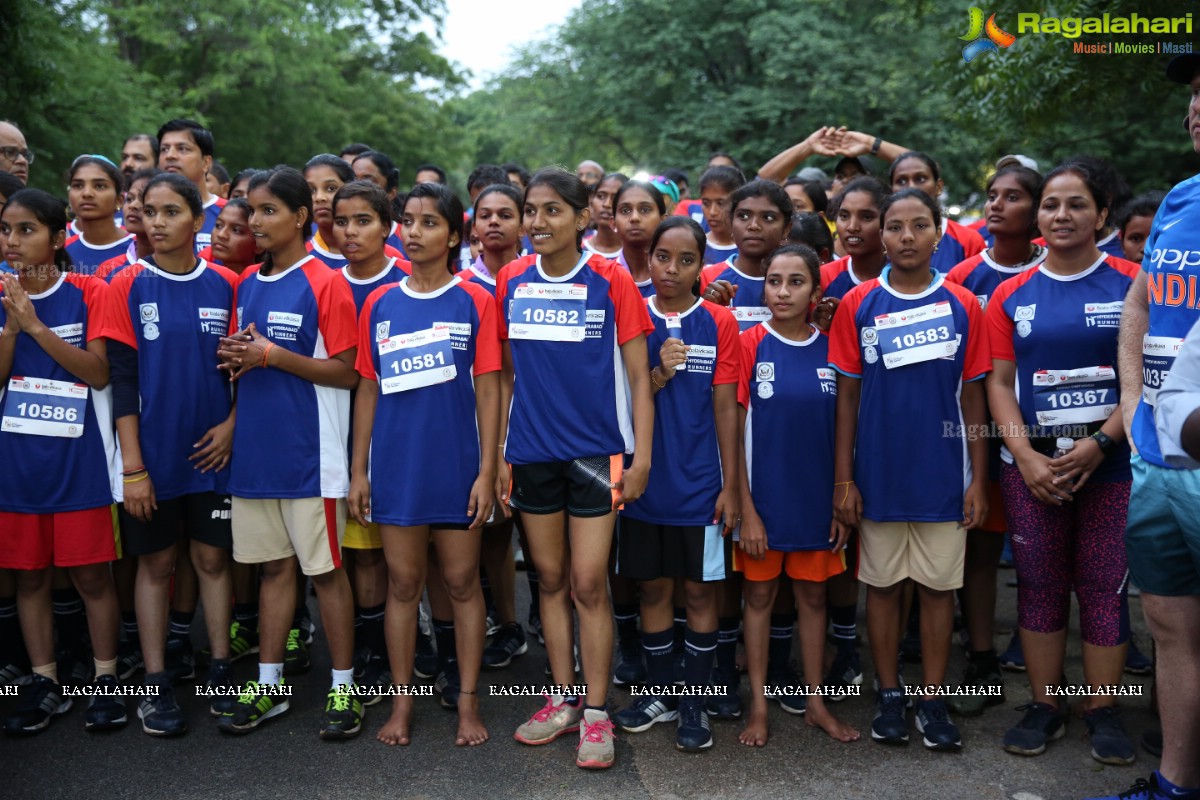 Bala Vikasa 10K Run Promoting Women's Leadership at University of Hyderabad