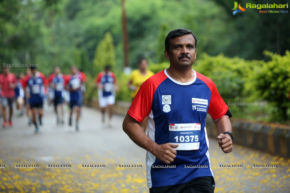 Bala Vikasa 10K Run Promoting Women's Leadership at University of Hyderabad