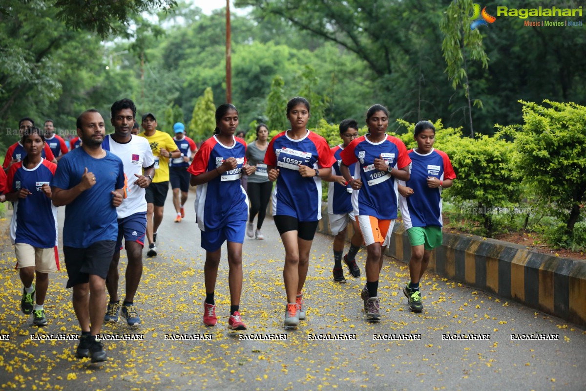 Bala Vikasa 10K Run Promoting Women's Leadership at University of Hyderabad