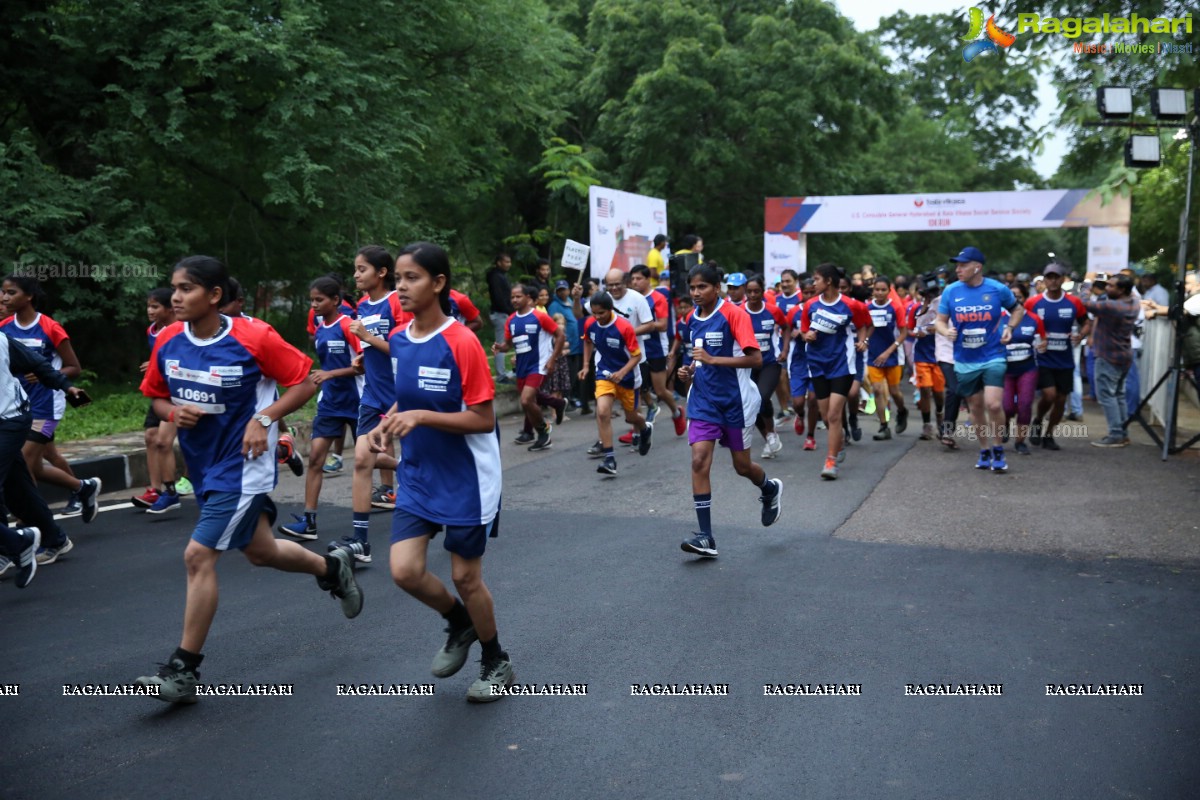 Bala Vikasa 10K Run Promoting Women's Leadership at University of Hyderabad