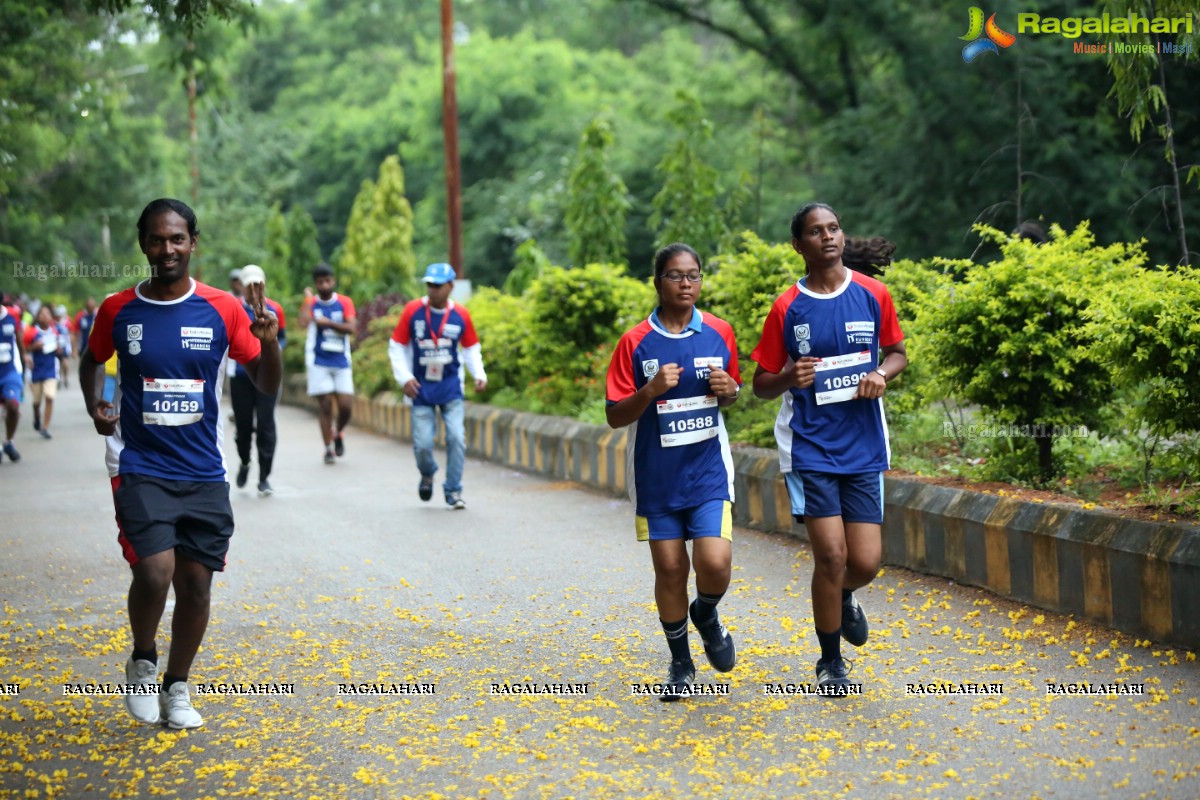 Bala Vikasa 10K Run Promoting Women's Leadership at University of Hyderabad