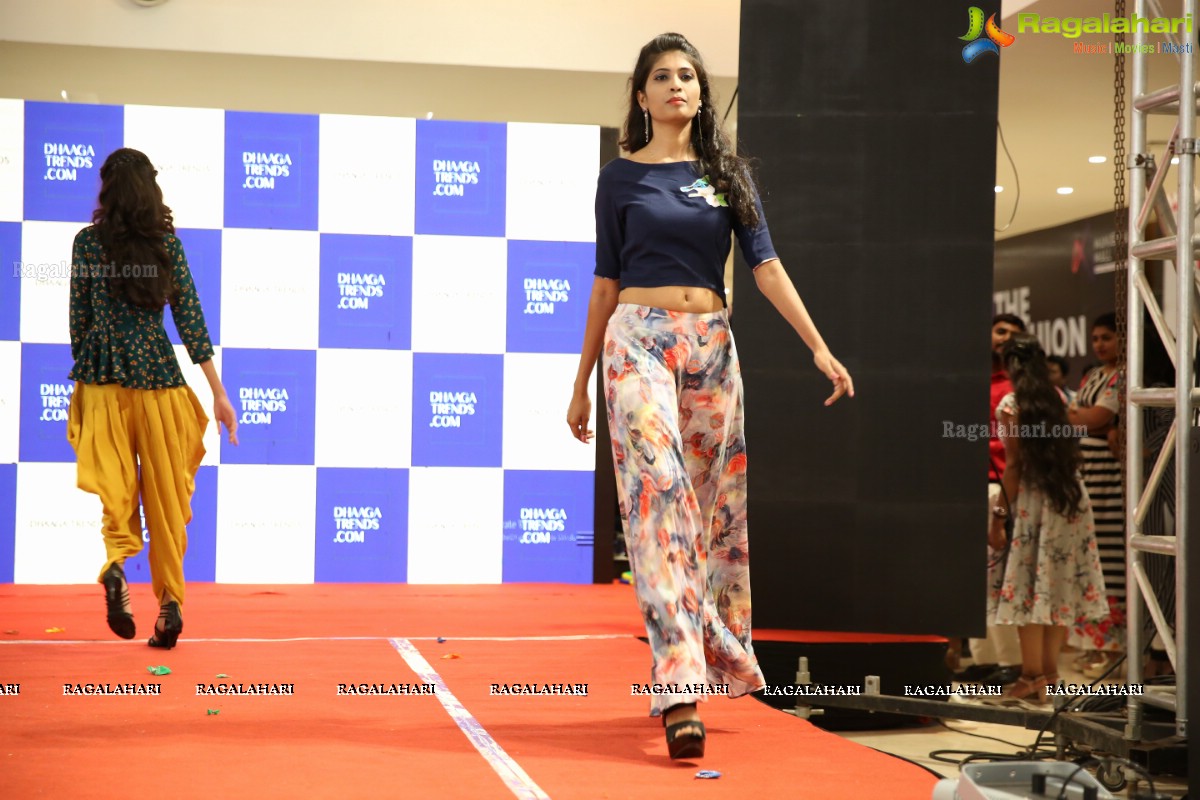 Dhaaga Trends Launch & Fashion Show at Manjeera Mall