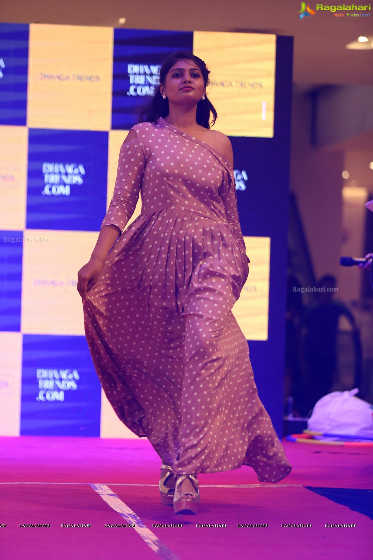 Dhaaga Trends Launch & Fashion Show at Manjeera Mall