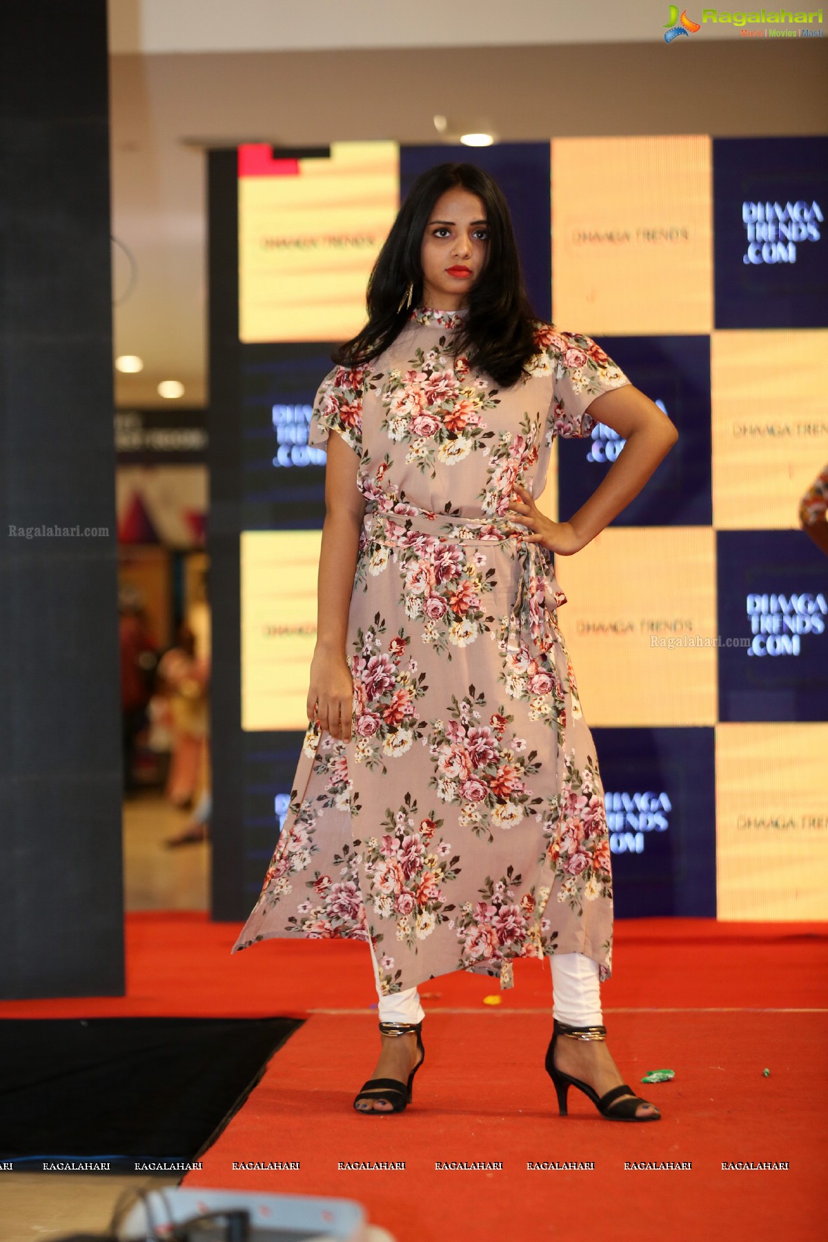 Dhaaga Trends Launch & Fashion Show at Manjeera Mall