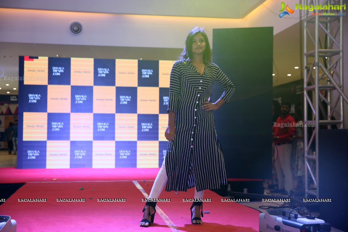 Dhaaga Trends Launch & Fashion Show at Manjeera Mall