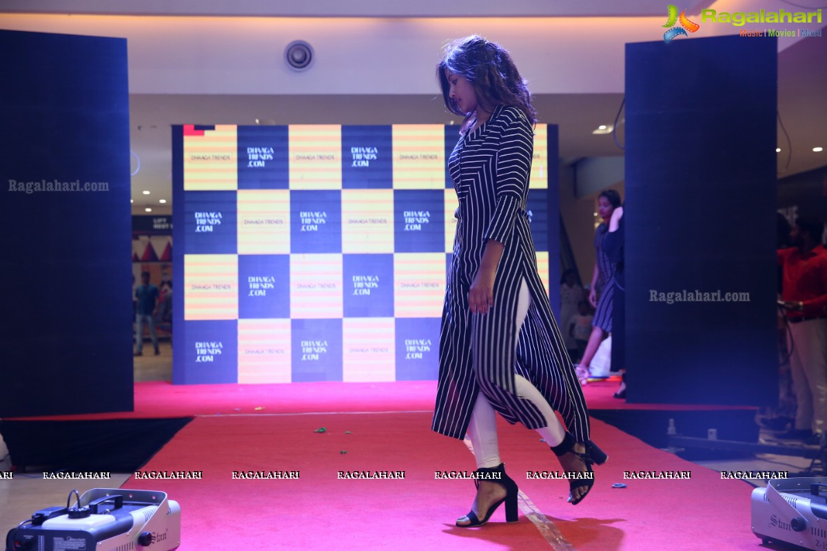 Dhaaga Trends Launch & Fashion Show at Manjeera Mall