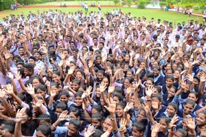 Evaru Team at Sri Chaitanya Junior College, Vizag