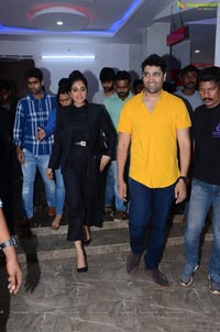 Evaru Team at SV Cinemas, Vizag