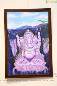 Lord Ganesha Paintings Exhibition