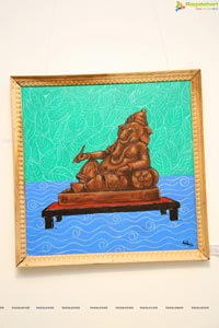 Lord Ganesha Paintings Exhibition