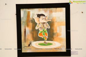 Lord Ganesha Paintings Exhibition