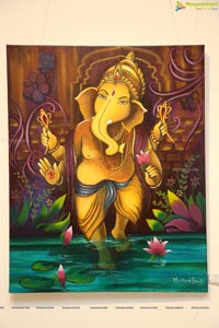 Lord Ganesha Paintings Exhibition