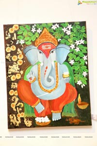 Lord Ganesha Paintings Exhibition