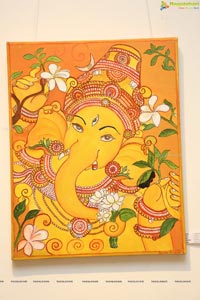 Lord Ganesha Paintings Exhibition