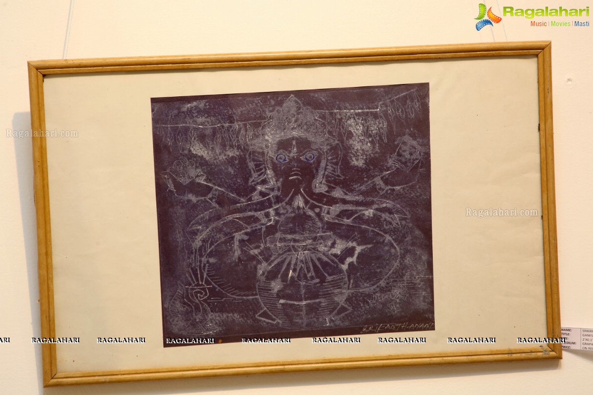 108 Lord Ganesha Paintings Exhibition at State Gallery of Art