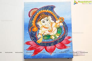 Lord Ganesha Paintings Exhibition