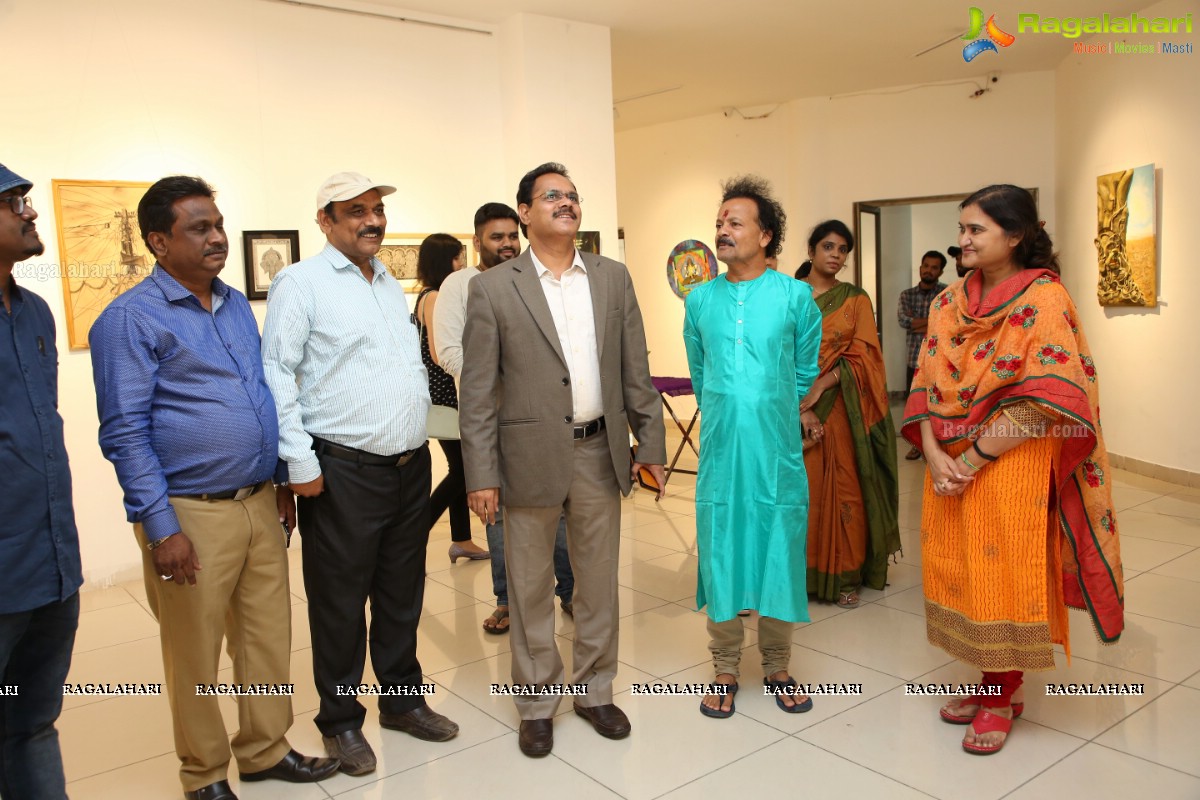 108 Lord Ganesha Paintings Exhibition at State Gallery of Art