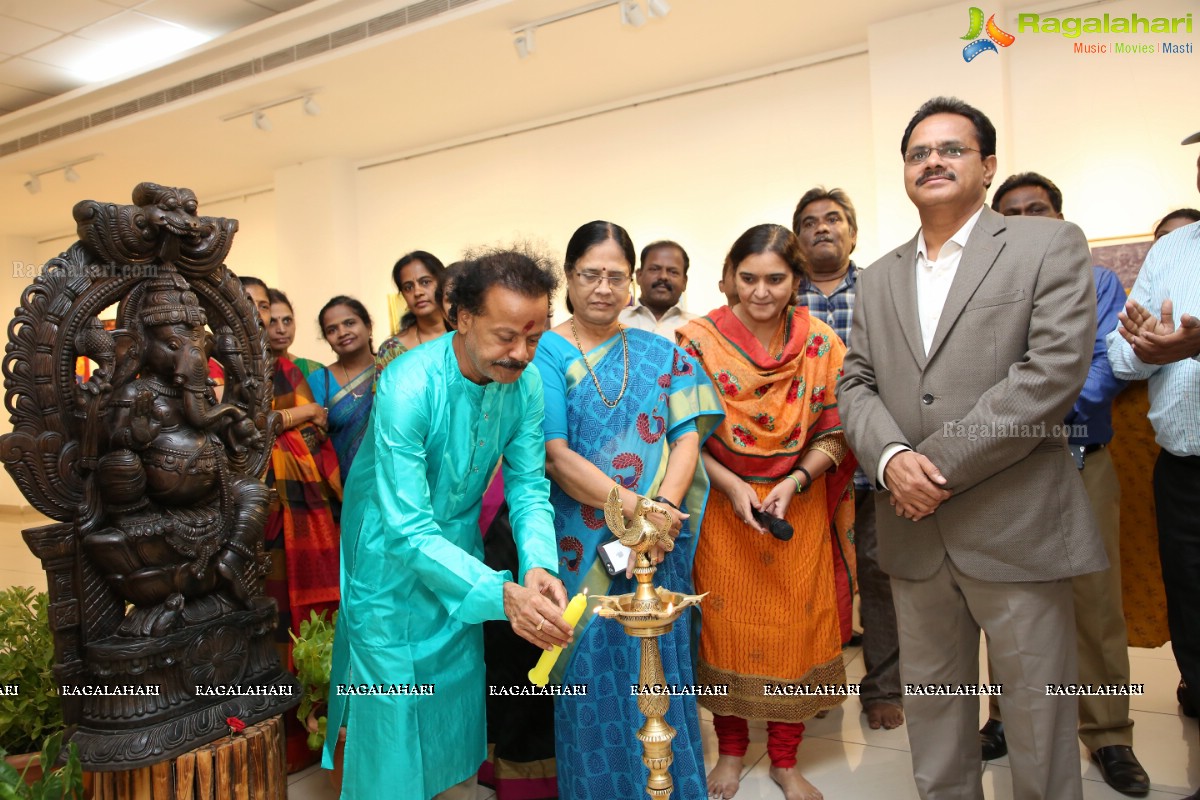 108 Lord Ganesha Paintings Exhibition at State Gallery of Art