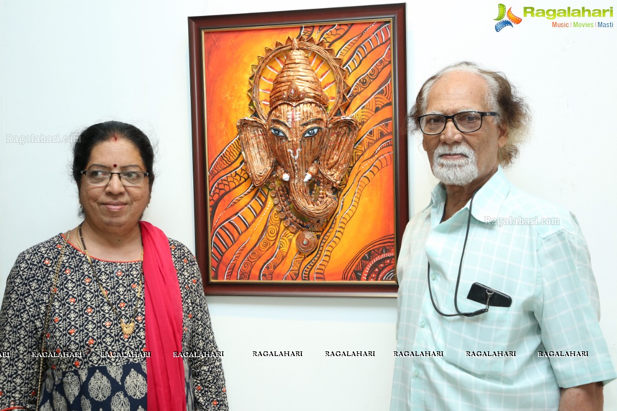 108 Lord Ganesha Paintings Exhibition at State Gallery of Art