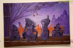 Lord Ganesha Paintings Exhibition