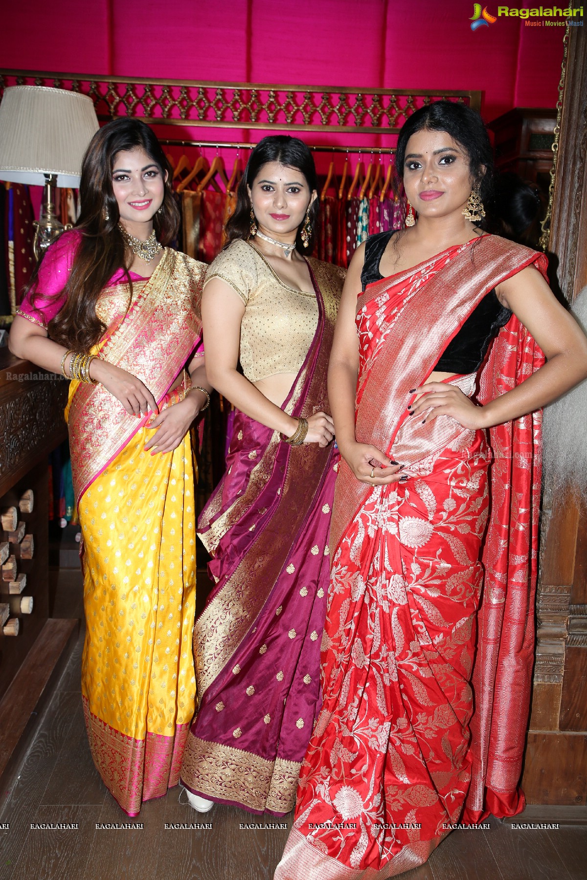 Rajyalakshmi Gubba Unveiled New Collection ‘Forgotten Weaves of Banars’