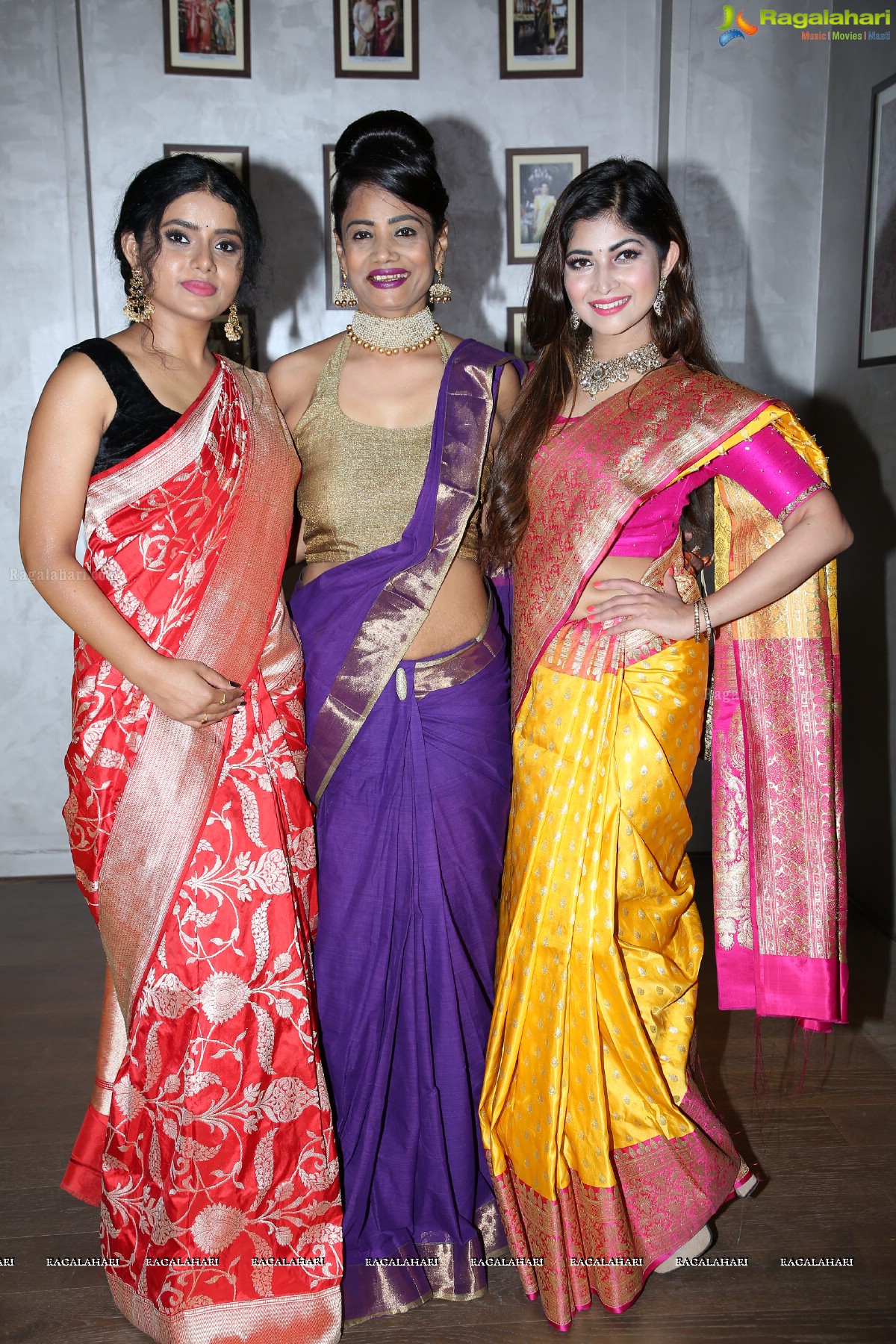 Rajyalakshmi Gubba Unveiled New Collection ‘Forgotten Weaves of Banars’