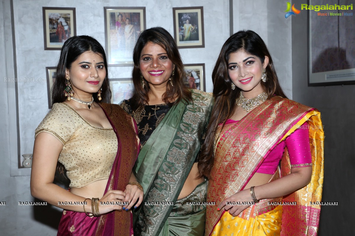 Rajyalakshmi Gubba Unveiled New Collection ‘Forgotten Weaves of Banars’