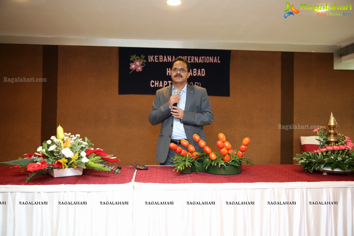 Ikebana International Hyderabad Chapter #250 Organises 'A Melange of Art and Literature'