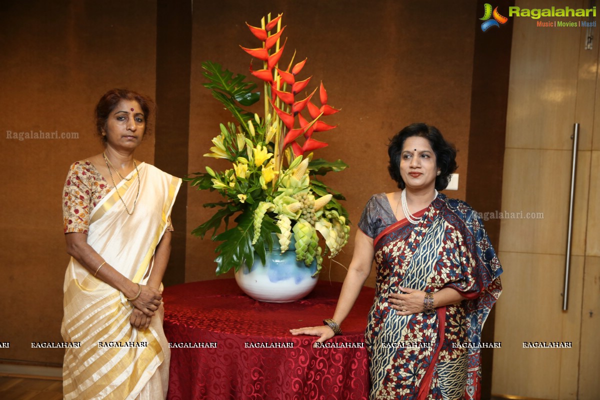 Ikebana International Hyderabad Chapter #250 Organises 'A Melange of Art and Literature'