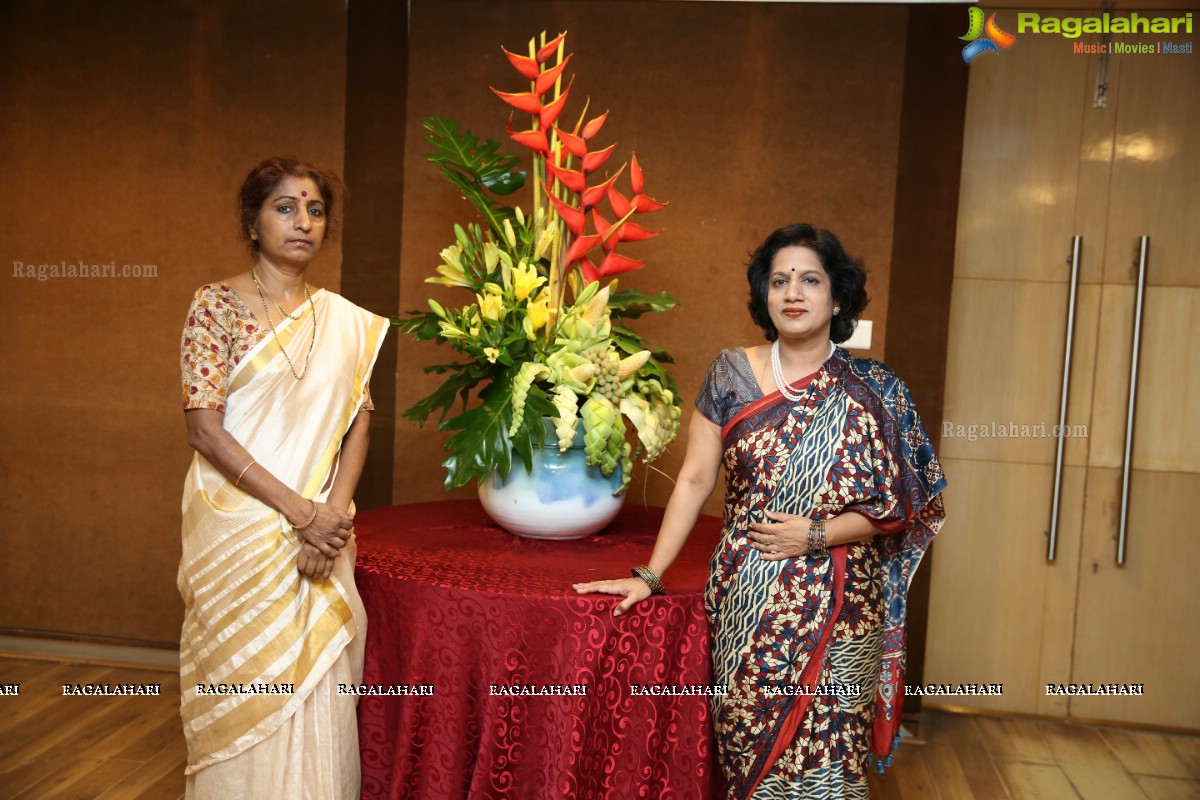 Ikebana International Hyderabad Chapter #250 Organises 'A Melange of Art and Literature'