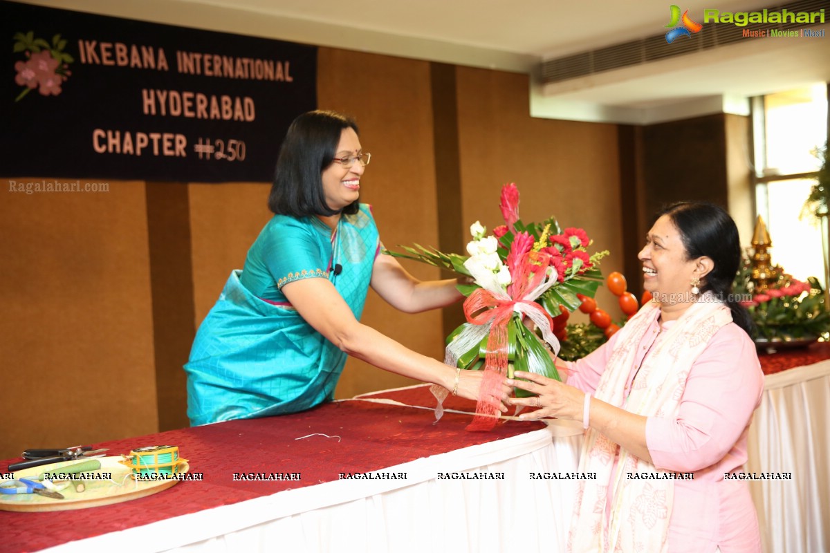 Ikebana International Hyderabad Chapter #250 Organises 'A Melange of Art and Literature'