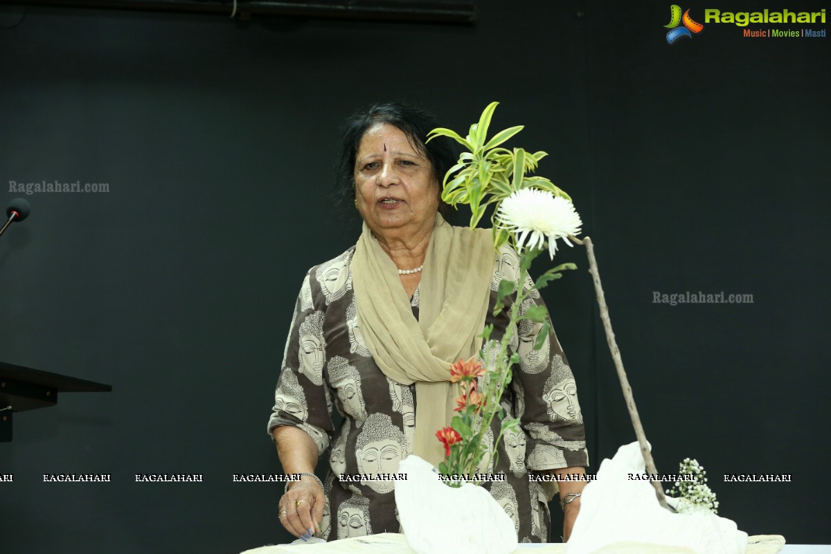 Ikebana Demonstration by Hyderabad Chapter of Ohara School of Ikebana