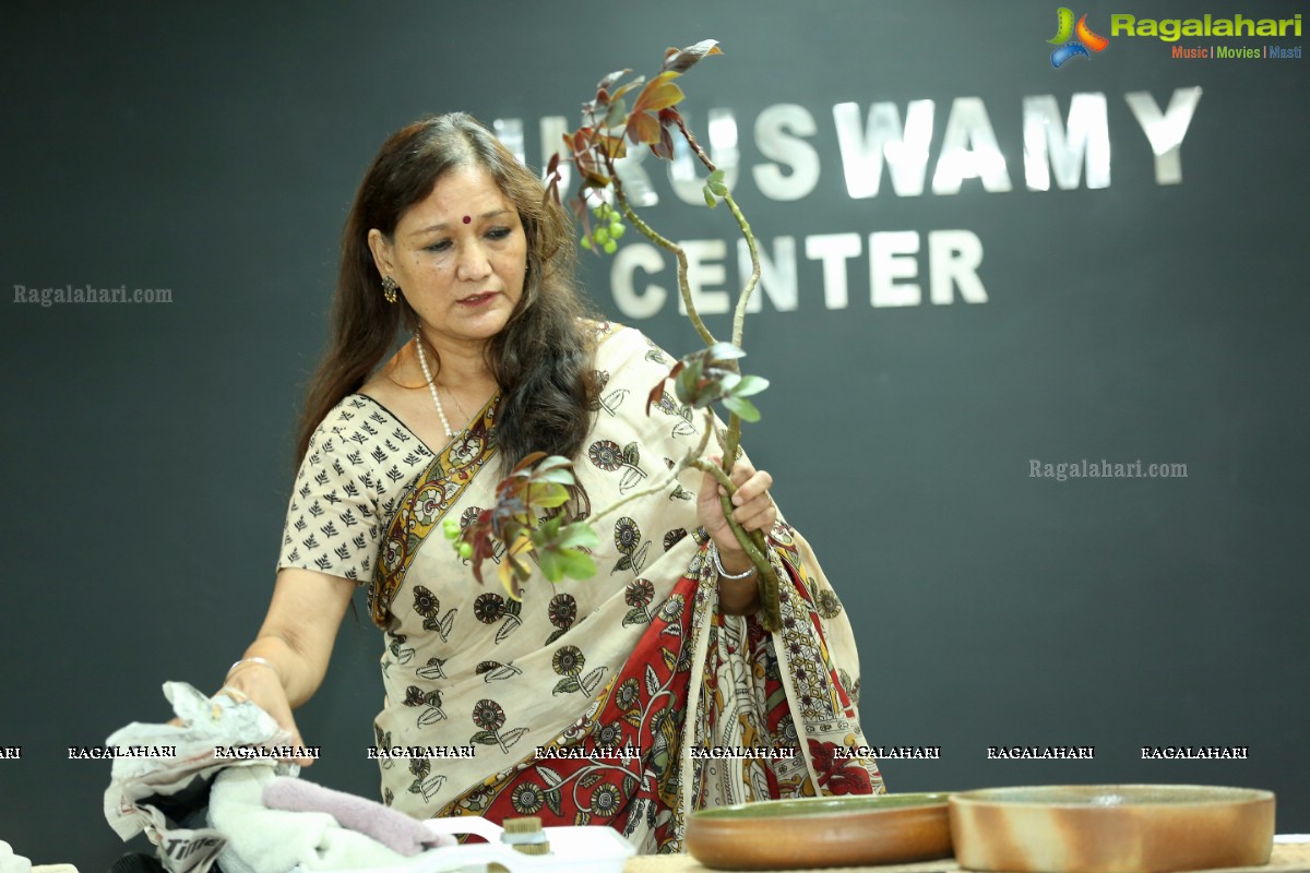 Ikebana Demonstration by Hyderabad Chapter of Ohara School of Ikebana