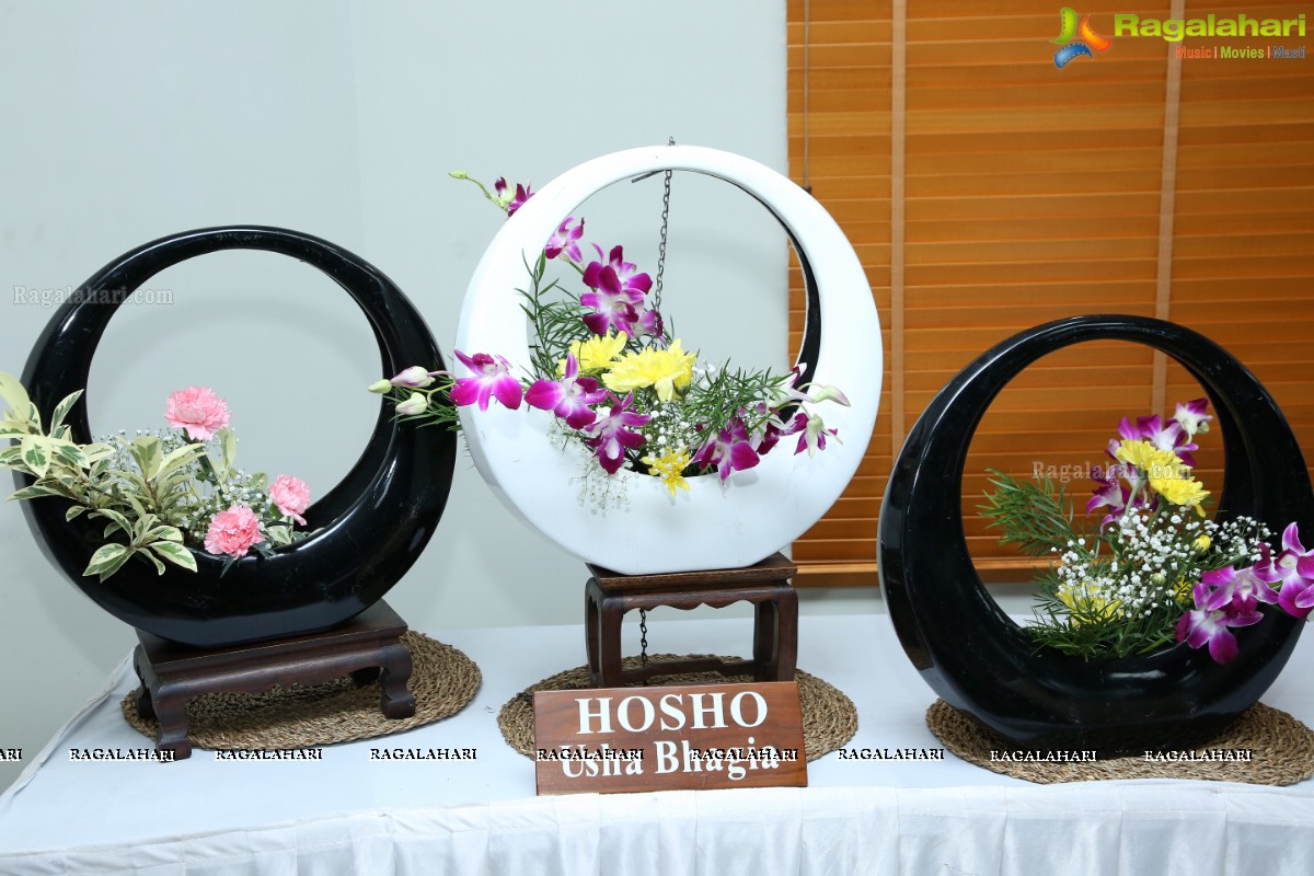 Ikebana Demonstration by Hyderabad Chapter of Ohara School of Ikebana