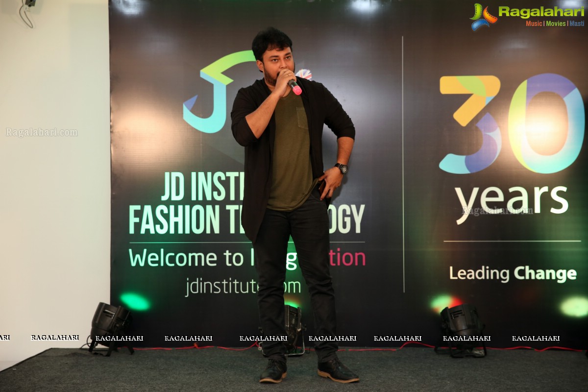 JD Institute of Fashion Technology Special Guest Actor Tanish