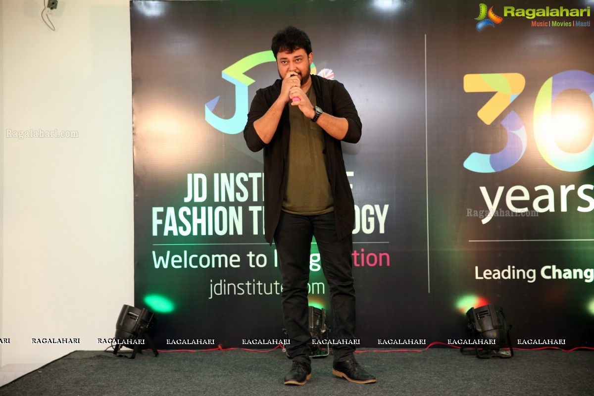 JD Institute of Fashion Technology Special Guest Actor Tanish