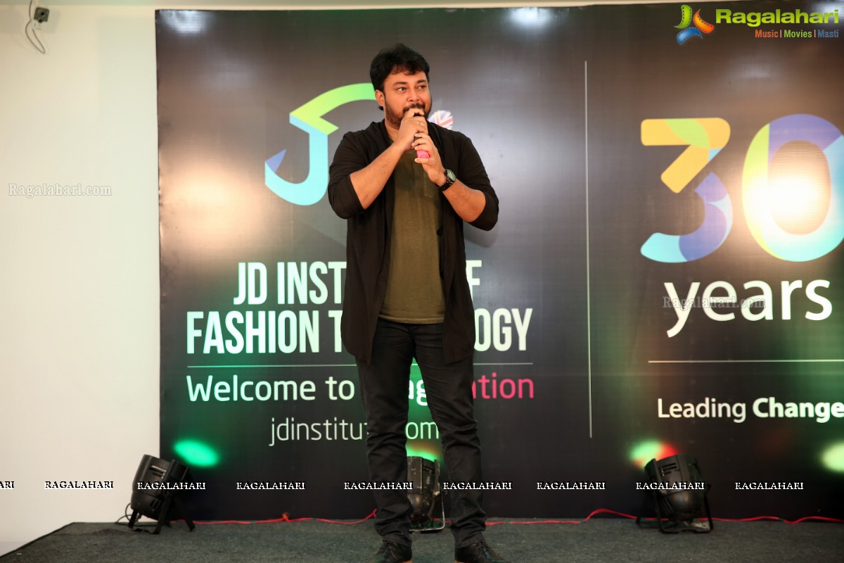 JD Institute of Fashion Technology Special Guest Actor Tanish