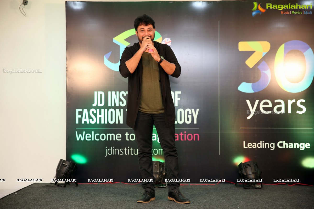 JD Institute of Fashion Technology Special Guest Actor Tanish